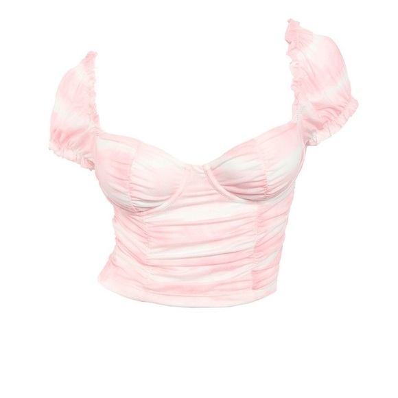 Dolls Kill Sweet Feels Like Heaven corset top - Picture 1 of 4